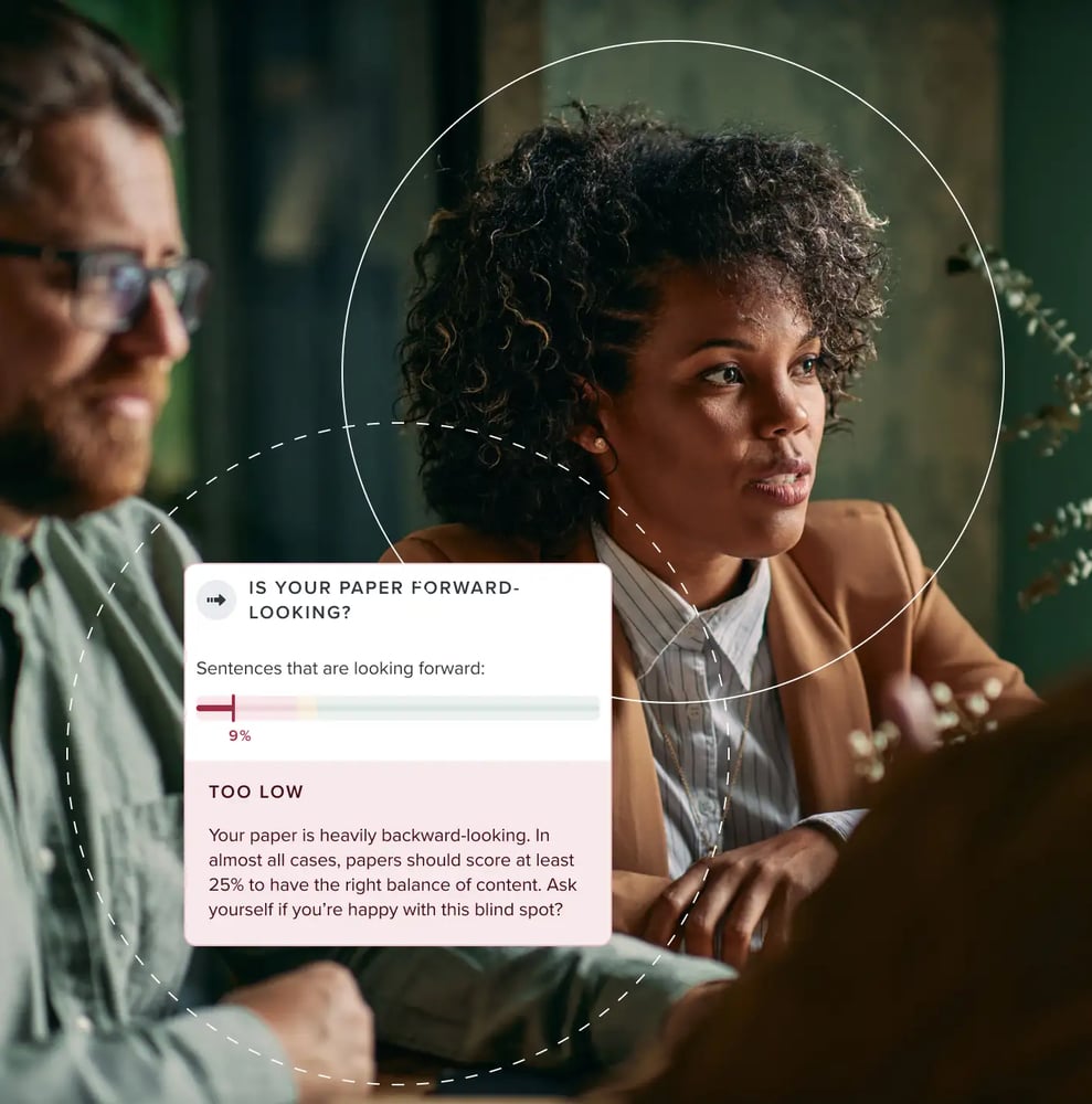 Conversation between business leaders to improve board effectiveness