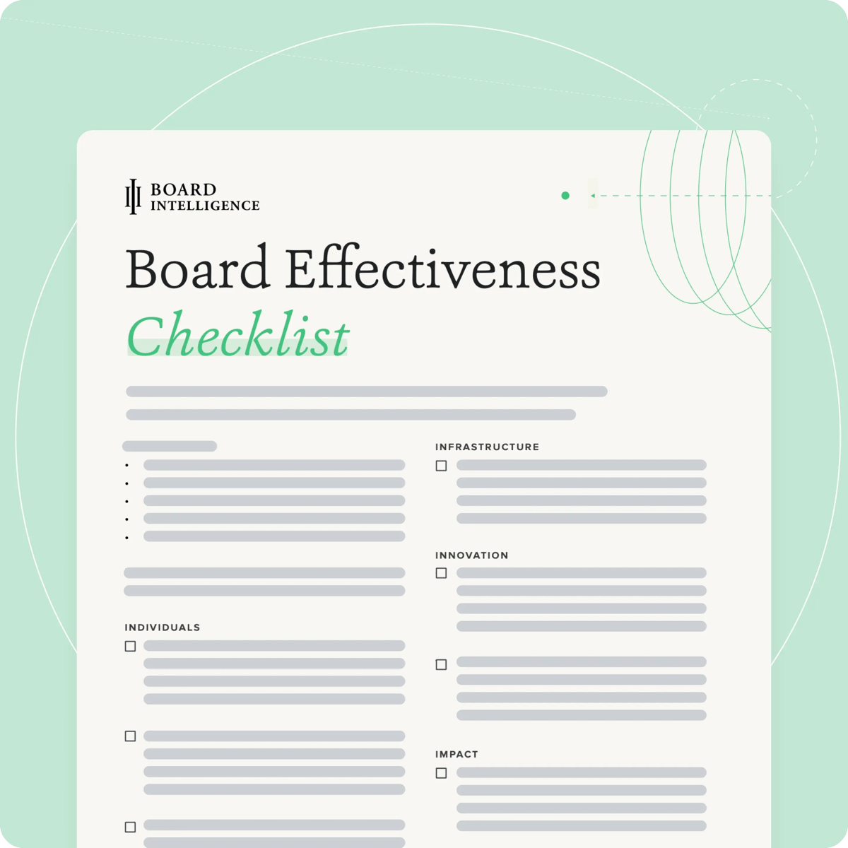 BI_Board_Effectiveness_Checklist_Green BI_Board_Effectiveness_Checklist_Green