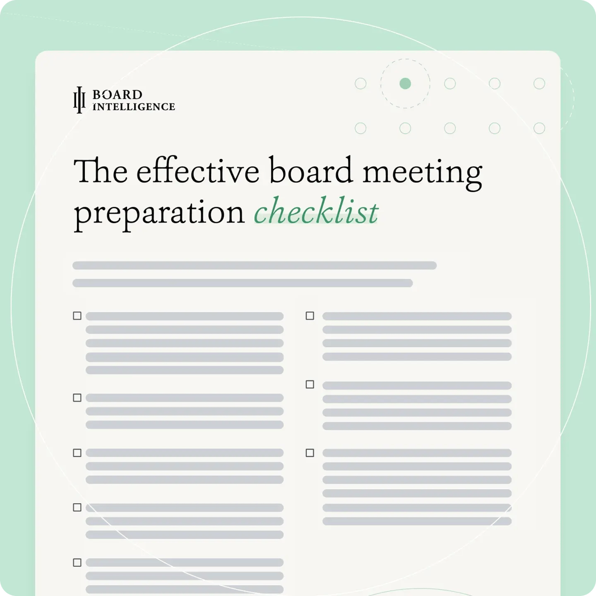 BI_EffectiveBoardPrep_Checklist-2 BI_EffectiveBoardPrep_Checklist-2