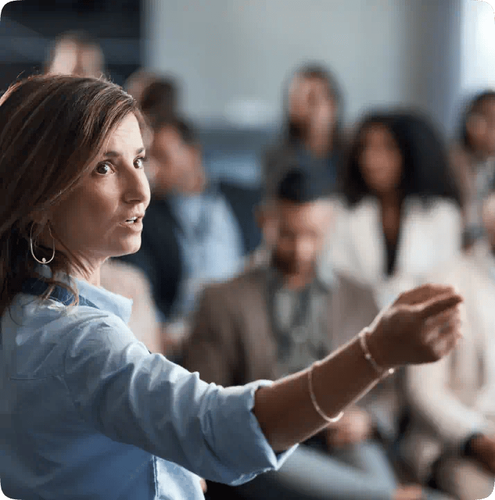 a training workshop focused on improving management report writing