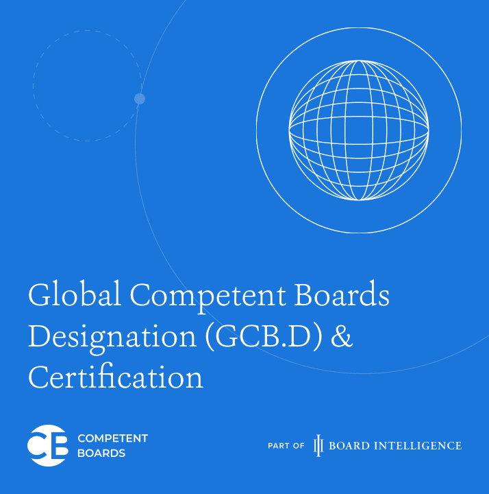 Global Competent Boards Designation